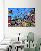 Obraz Morské živočíchy